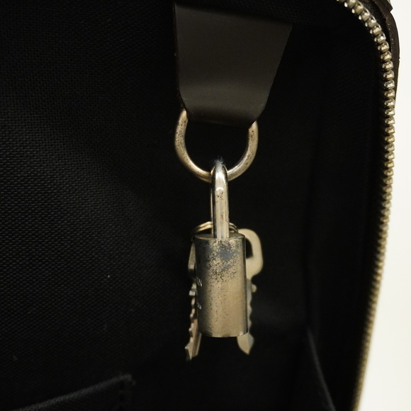 LOUIS VUITTONAuth Monogram Glace Erwin M46580 Men's Handbag,Tote Bag Coffee - Picture 7 of 10